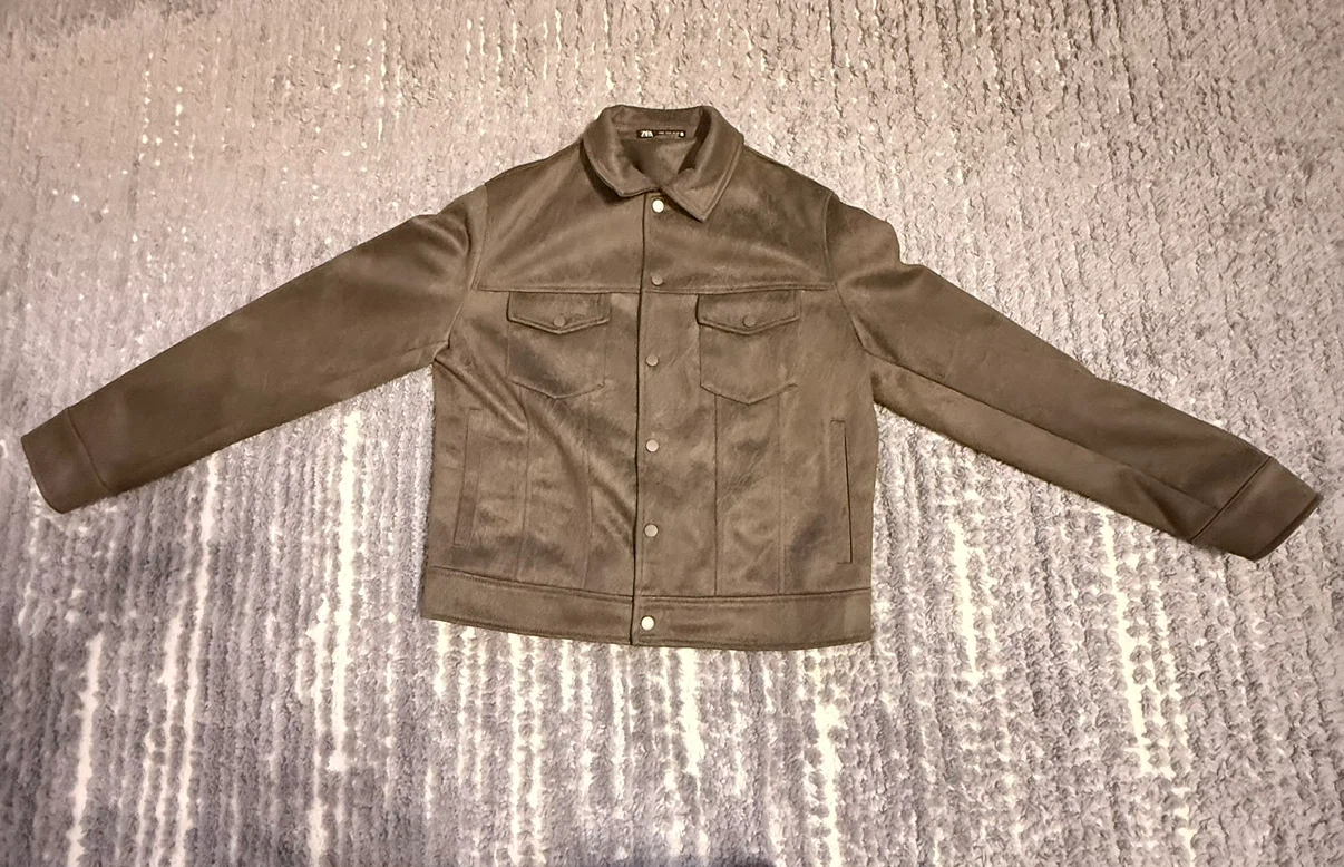 Zara Faux Suede Jacket