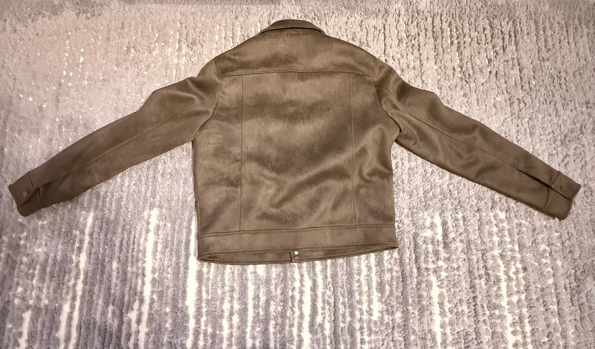 Zara Faux Suede Jacket - photo 3