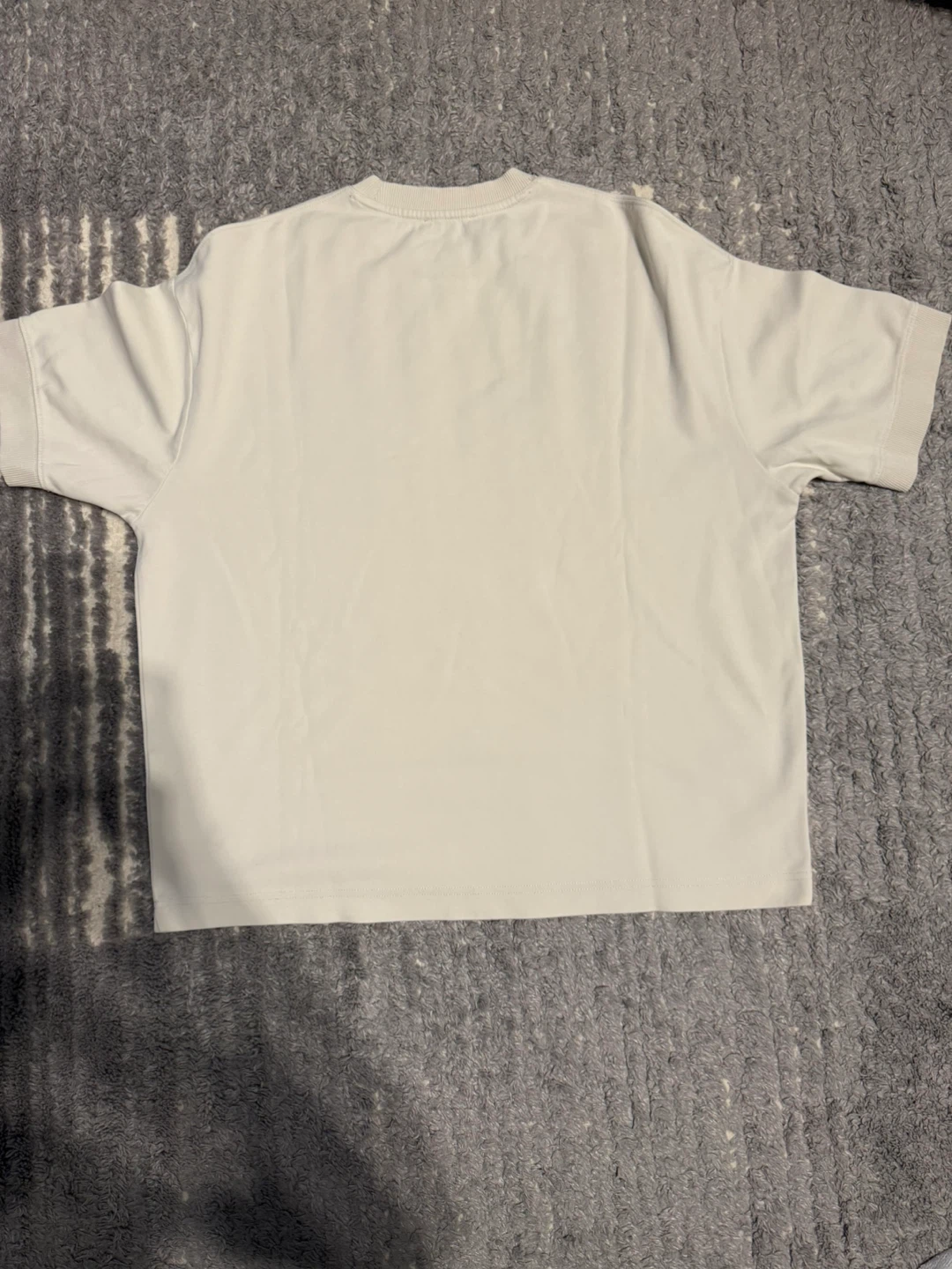 Zara Off-White Short Sleeve T-Shirt - photo 3