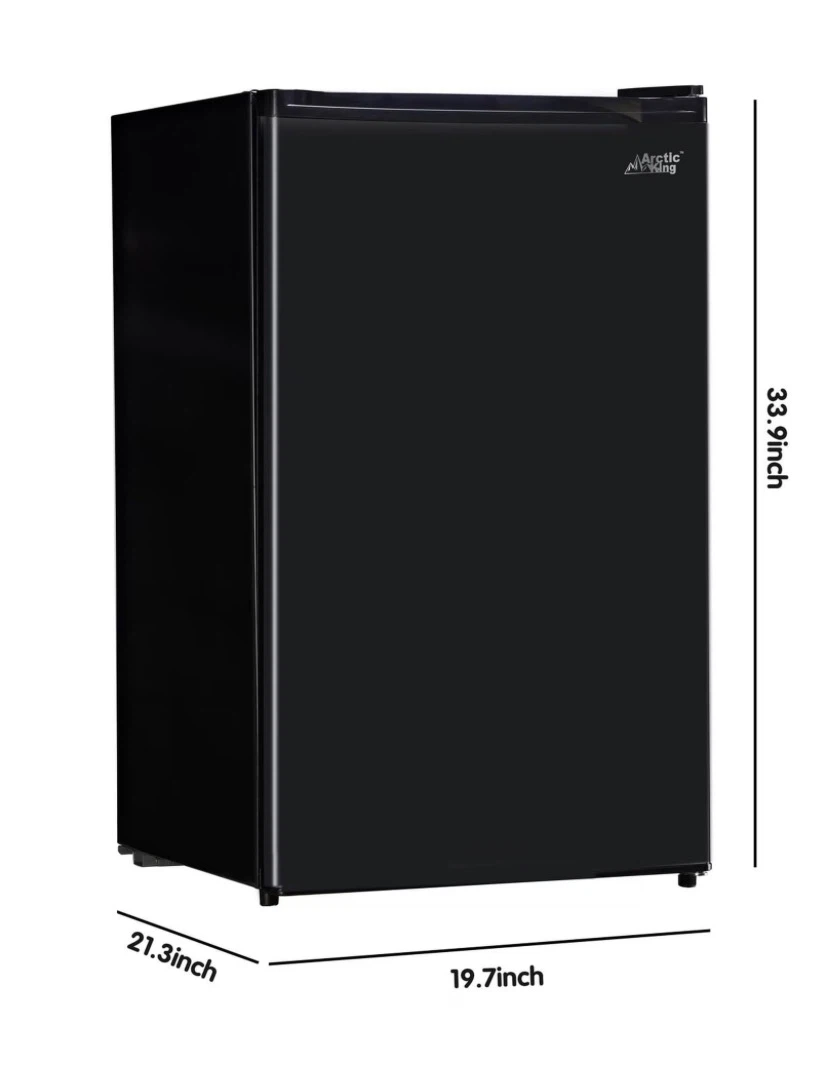 Arctic King Black Mini Fridge - photo 2