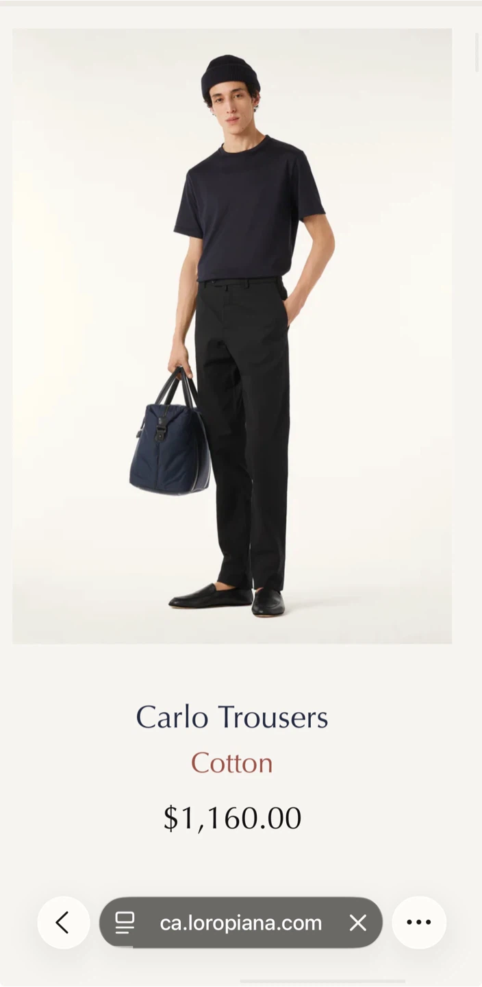 Loro Piana Wool Trousers | Size 60 (EU) 🇮🇹 - photo 2