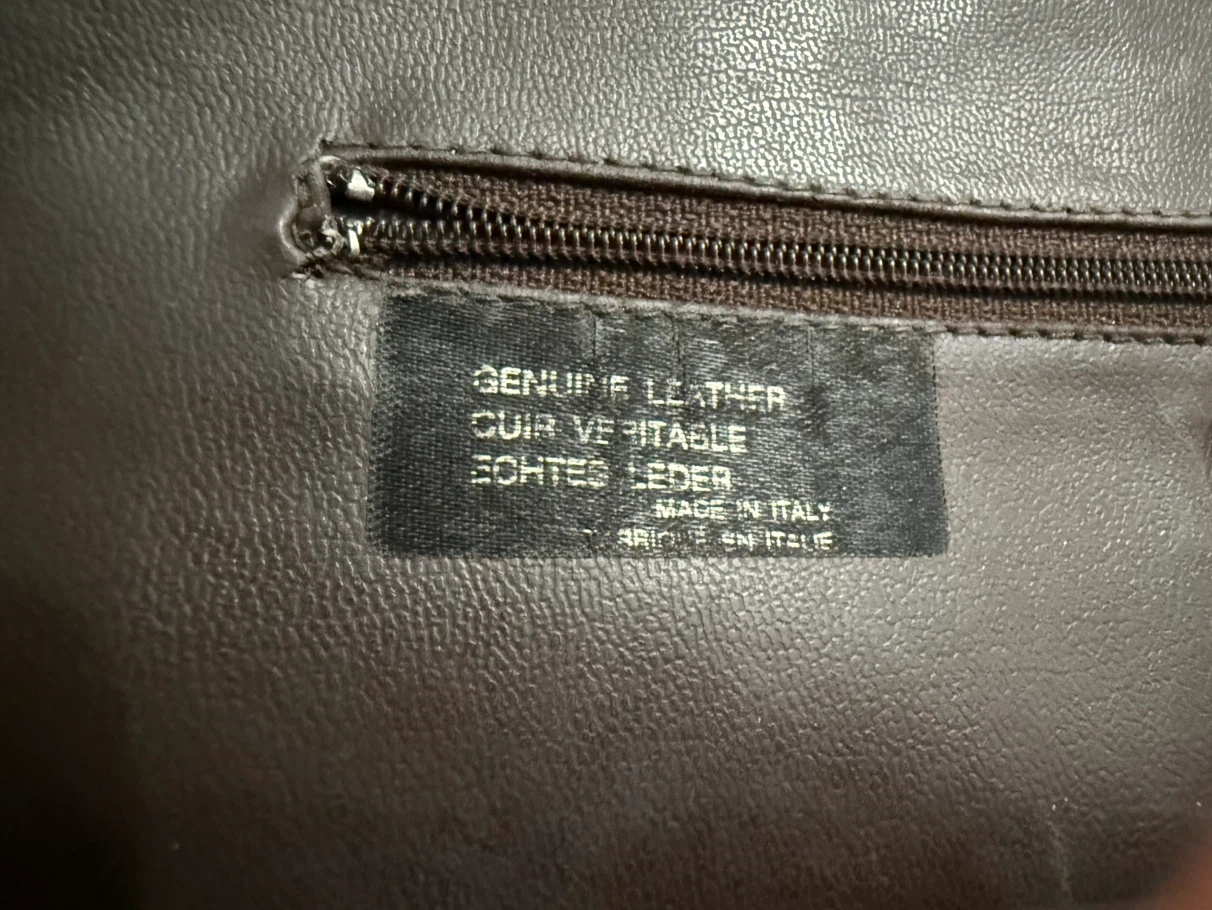 Bally Dark Brown Genuine Leather Handbag - photo 5