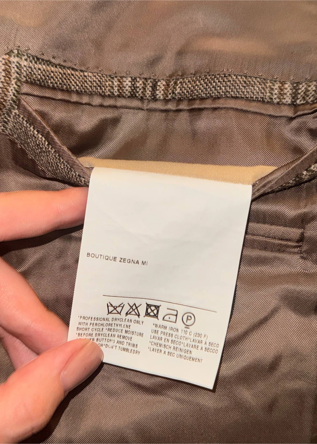 Ermenegildo Zegna Blazer | Trofeo Cashmere | Size 56 (EU) 🇮🇹 - photo 5