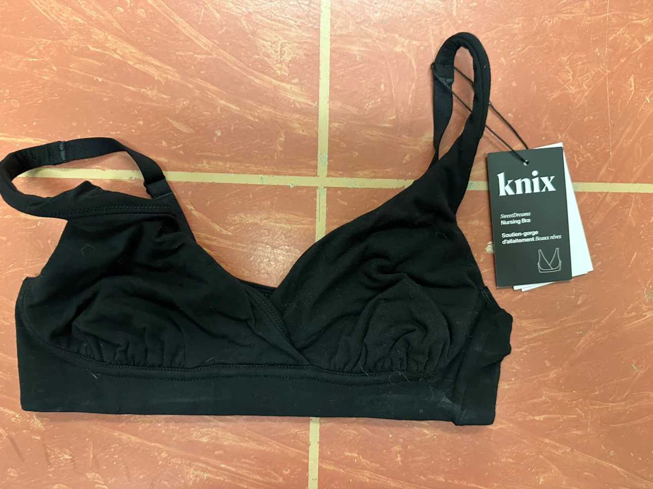 Knix SweetDreams Nursing Bra Black