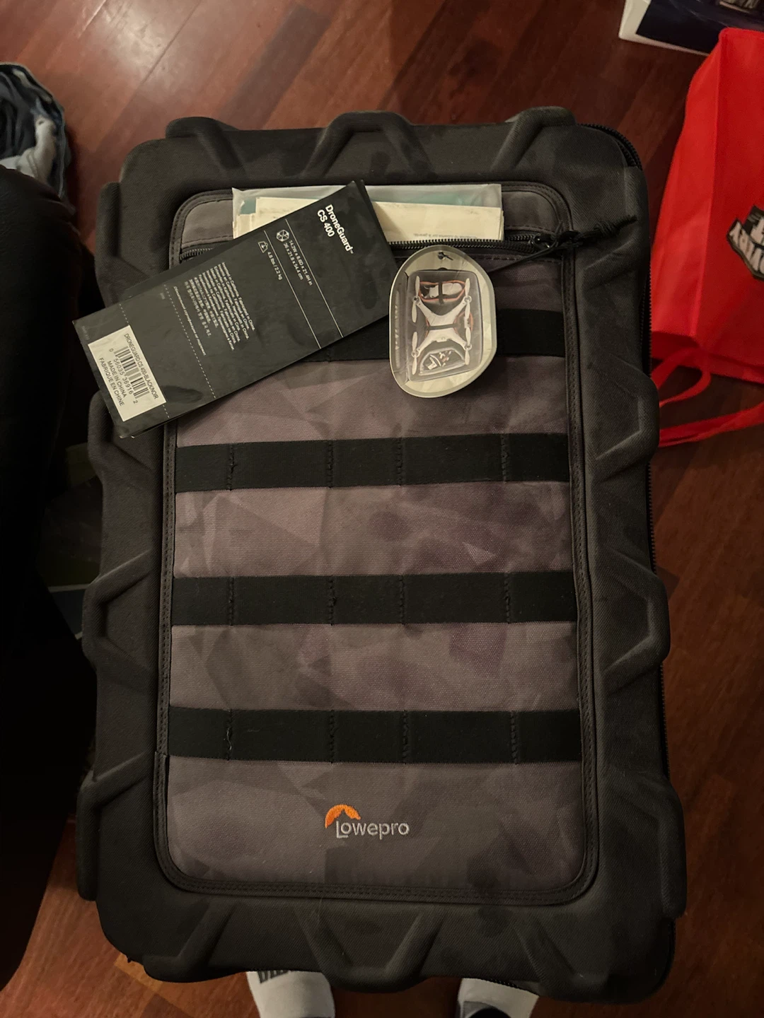 Phantom 4 Drone with Lowepro DroneGuard CS 400 Case