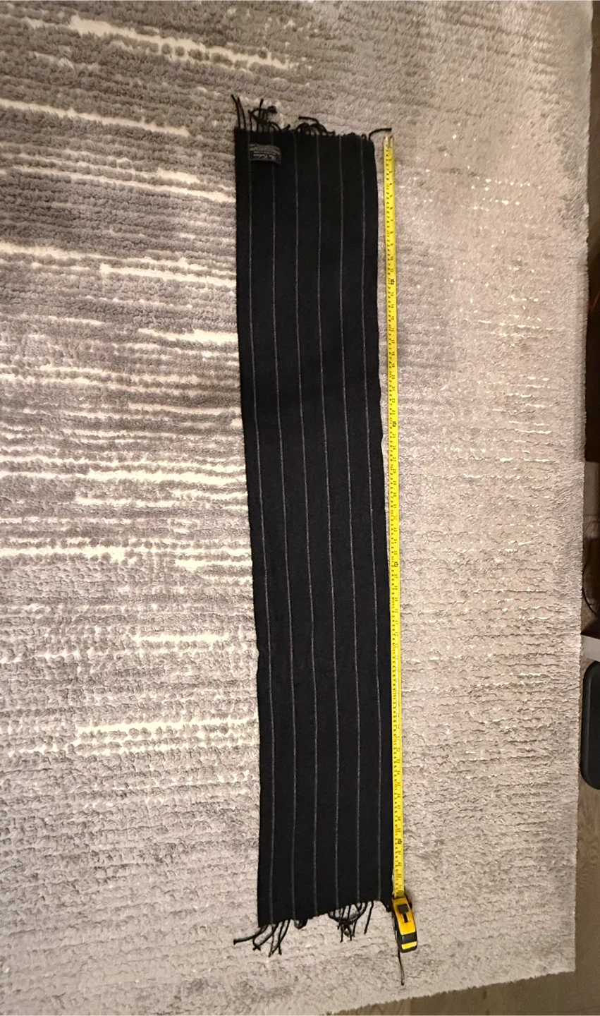 Pure Cashmere Striped Scarf - photo 3