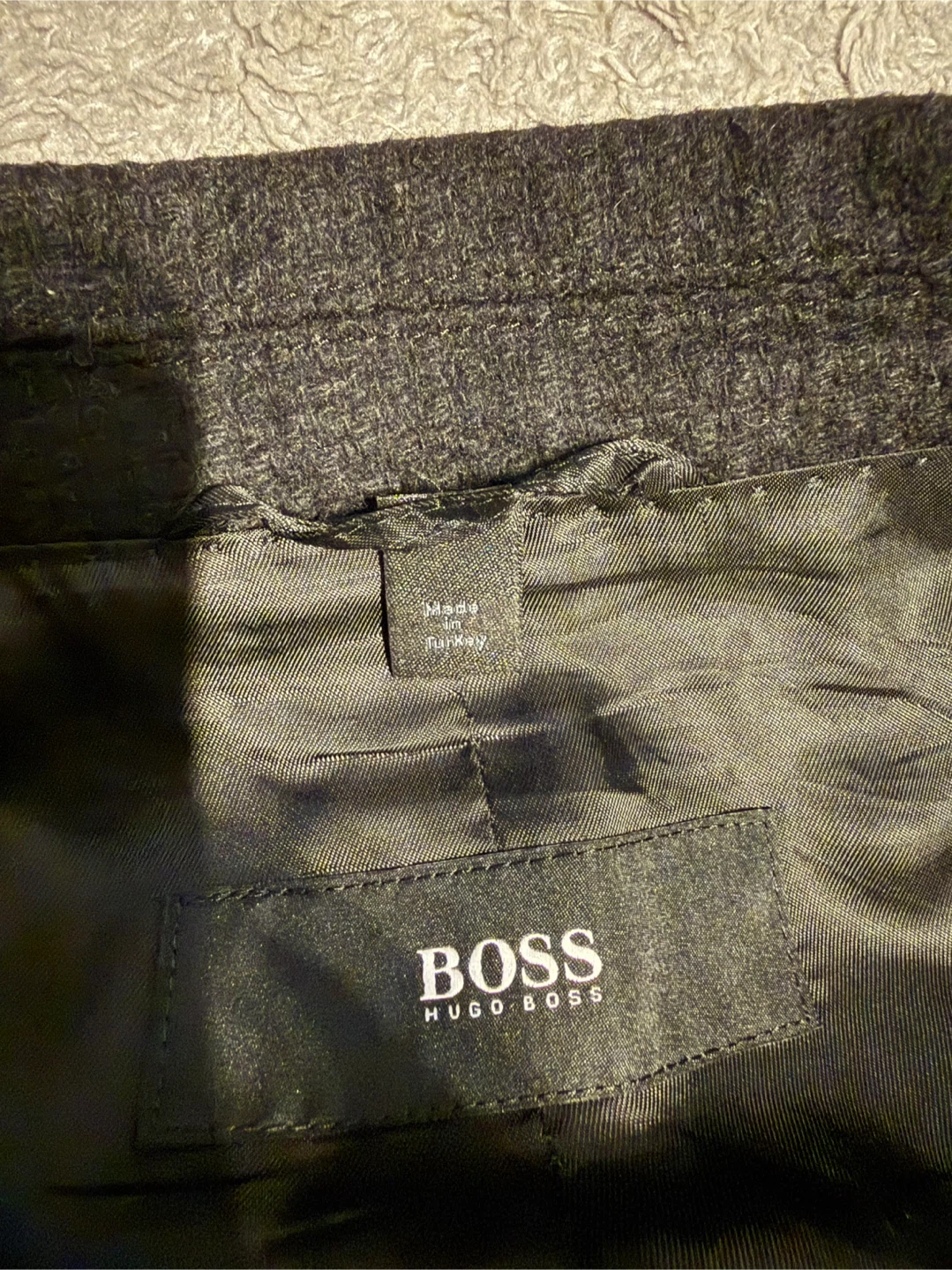 Hugo Boss Men's Black Coat with Removable Liner - photo 2