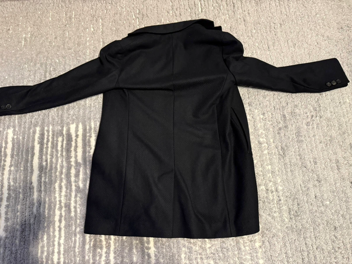 Hugo Boss Men's Black Coat with Removable Liner - photo 3