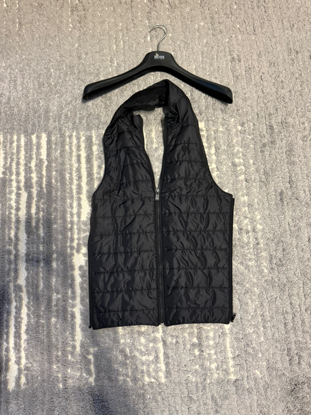 Hugo Boss Men's Black Coat with Removable Liner - photo 4