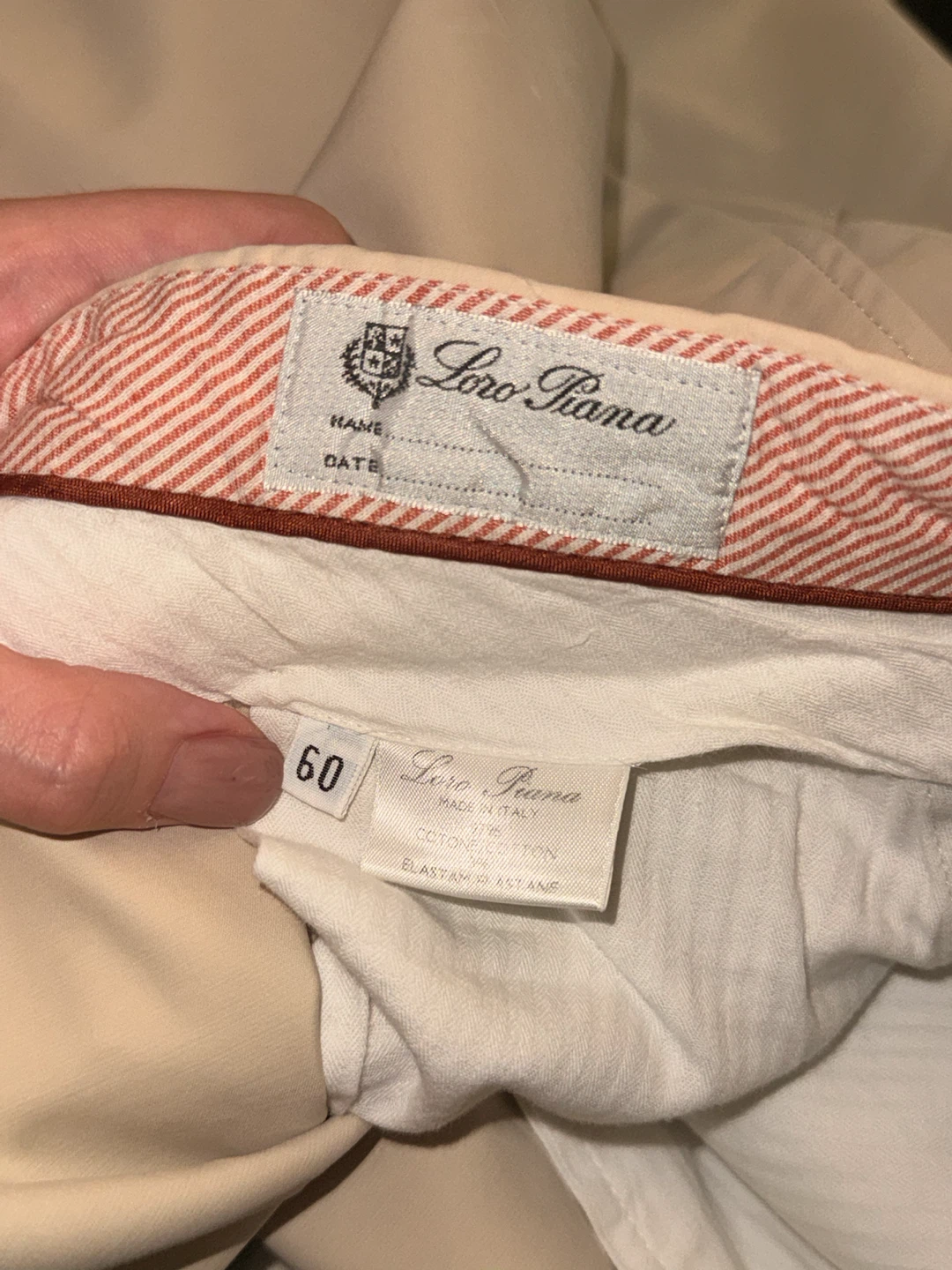 Loro Piana Cotton Trousers | Size 60 (EU) 🇮🇹 - photo 2