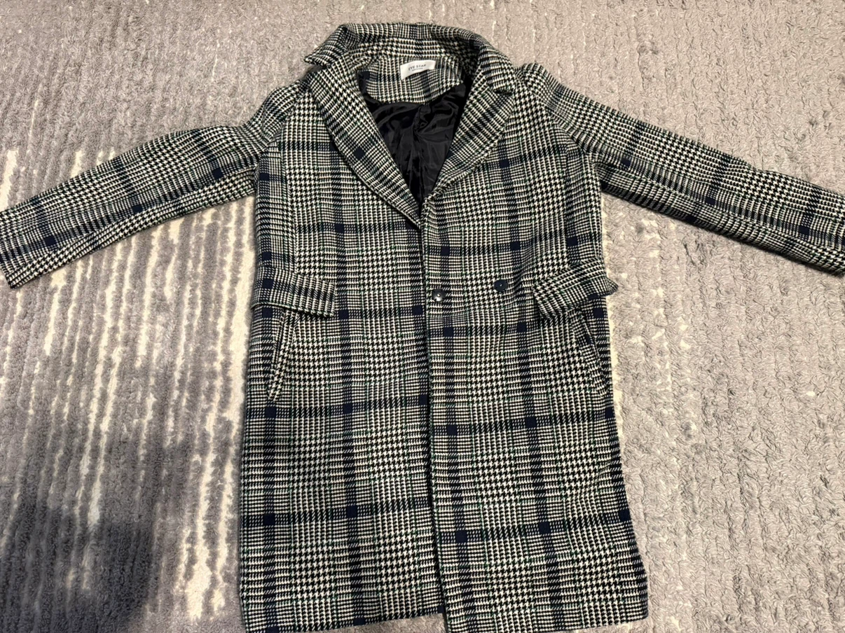 EVE STAR Plaid Coat