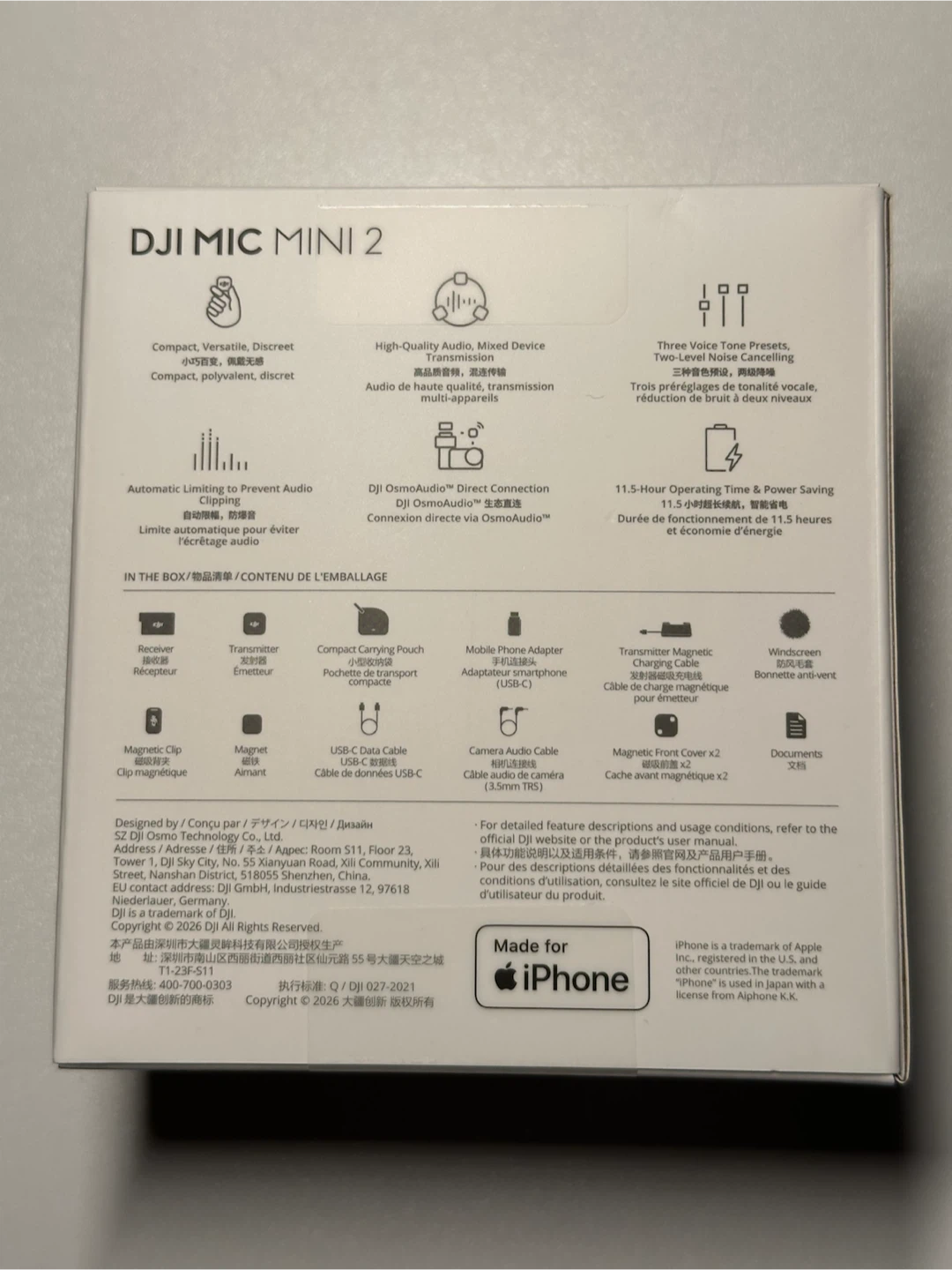 DJI Mic Mini 2 Wireless Microphone - photo 2
