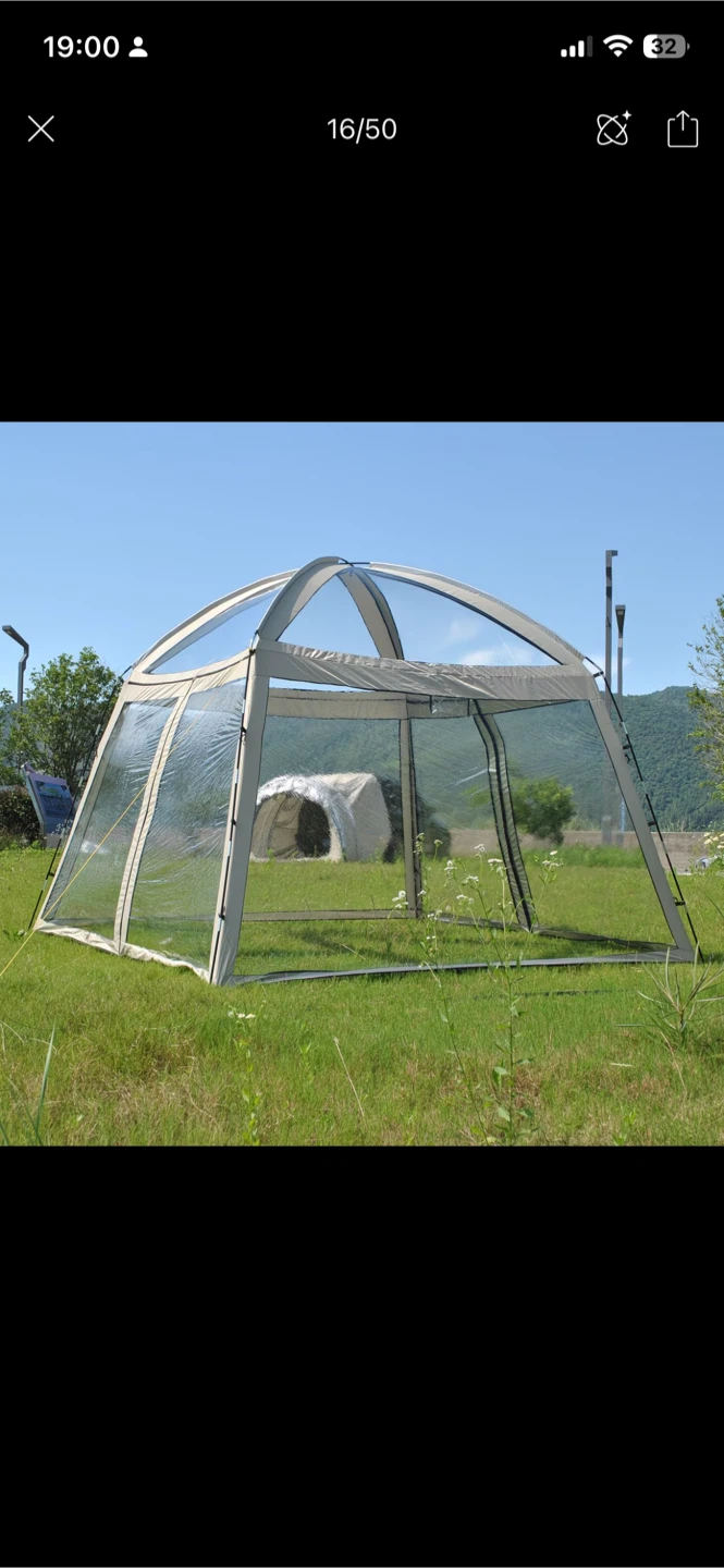 Clear Outdoor Pop-Up Shelter - photo 2
