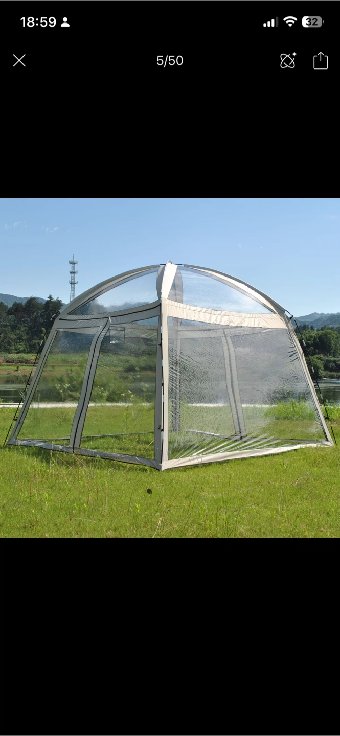 Clear Outdoor Pop-Up Shelter - photo 4