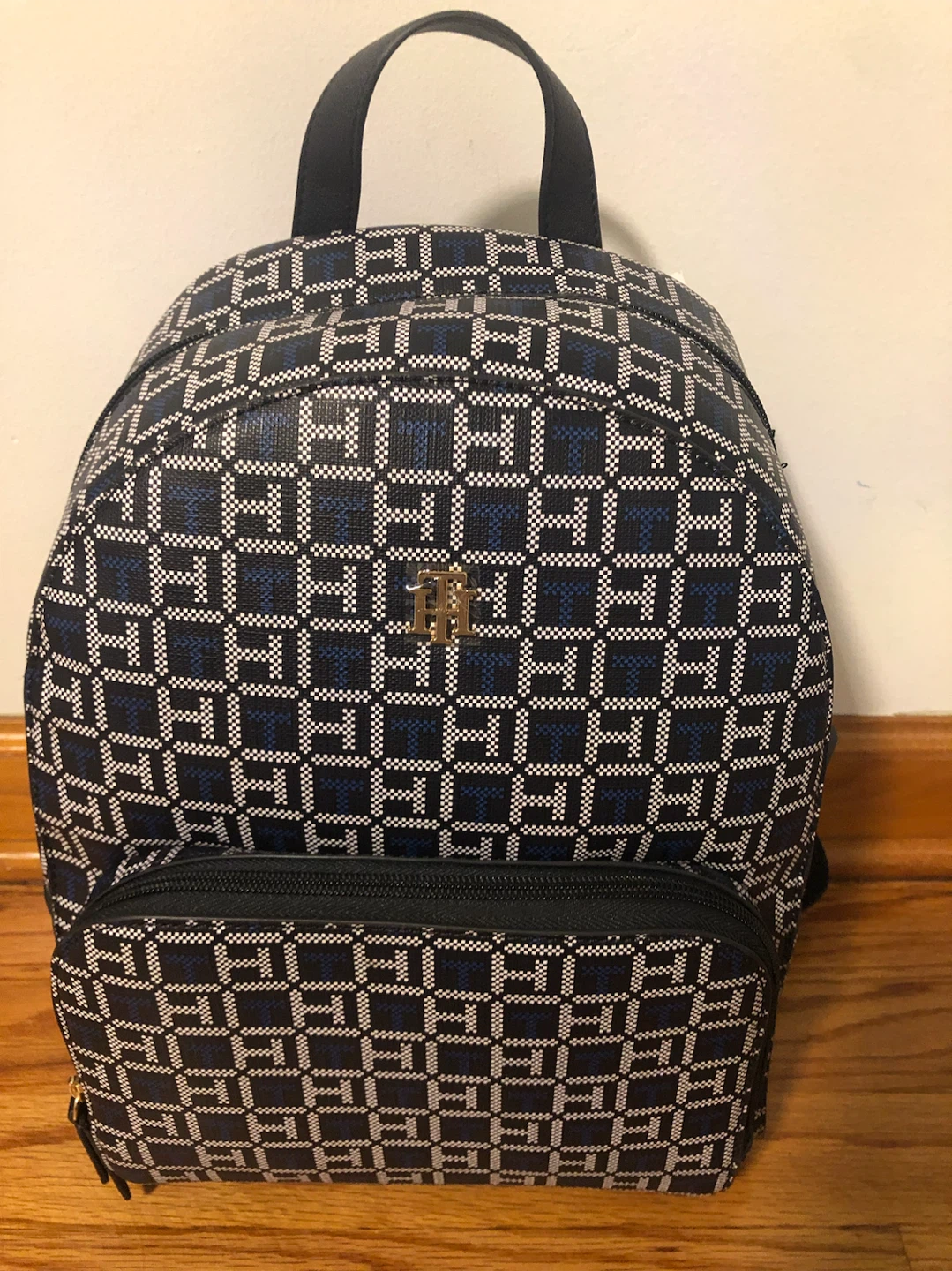 Tommy Hilfiger Monogram Print Backpack