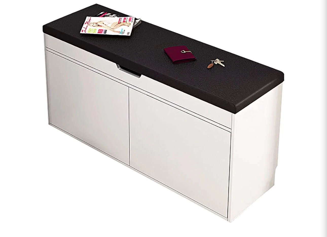 ZEELYDE 80CM Shoe Rack Bench