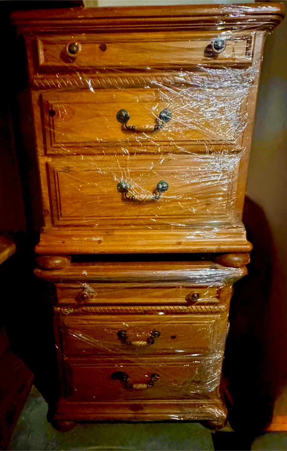 Solid Wood Dresser and 2 Nightstands