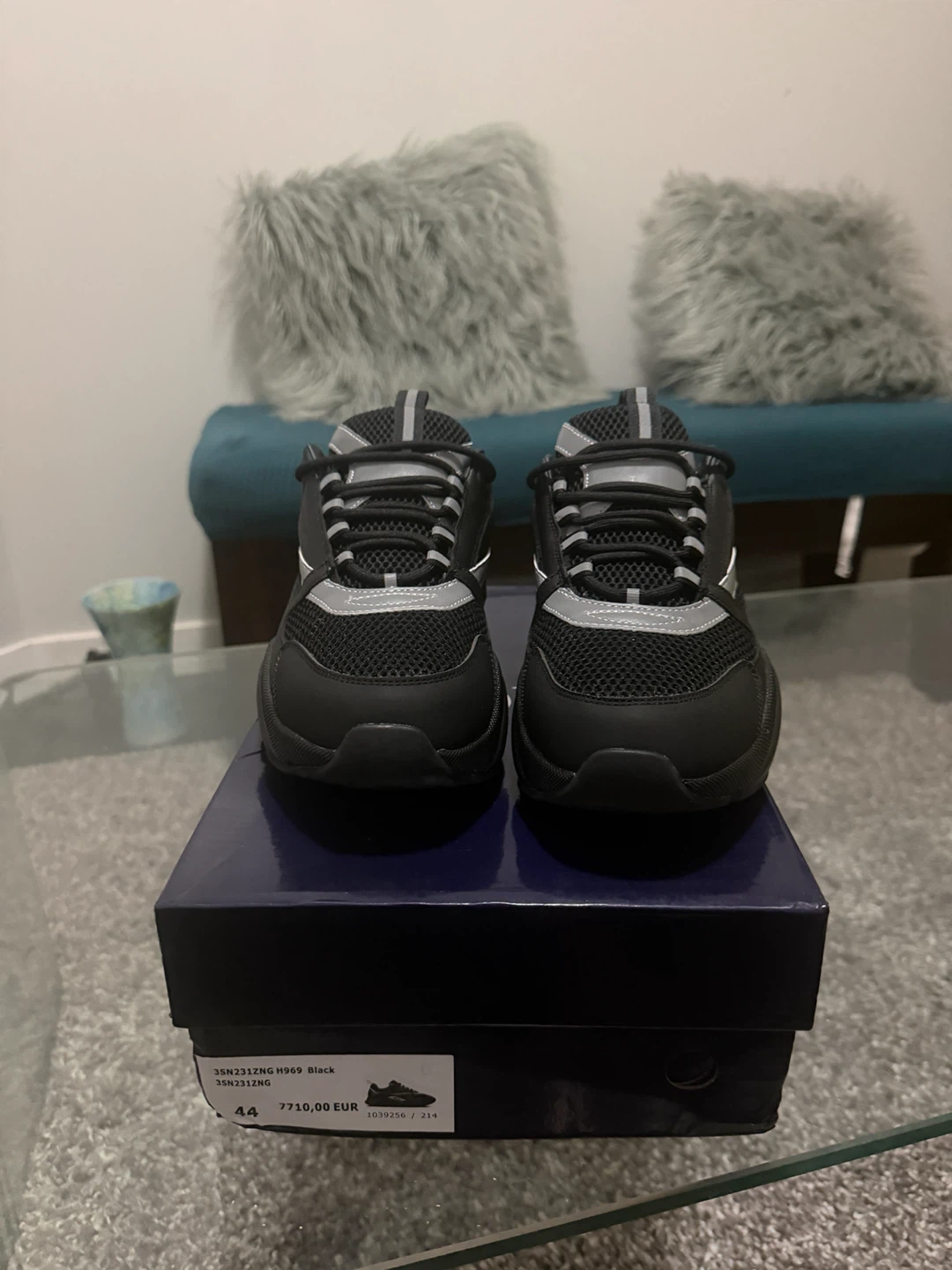 Reflective B Sneakers Black - photo 3