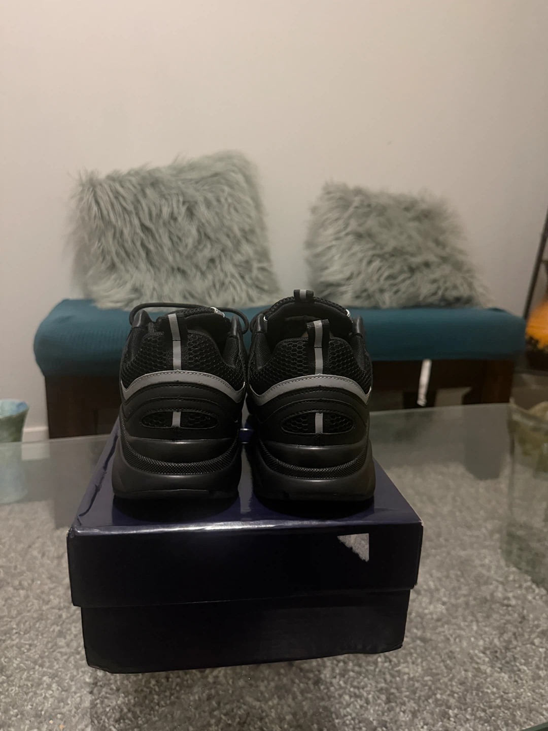 Reflective B Sneakers Black - photo 5