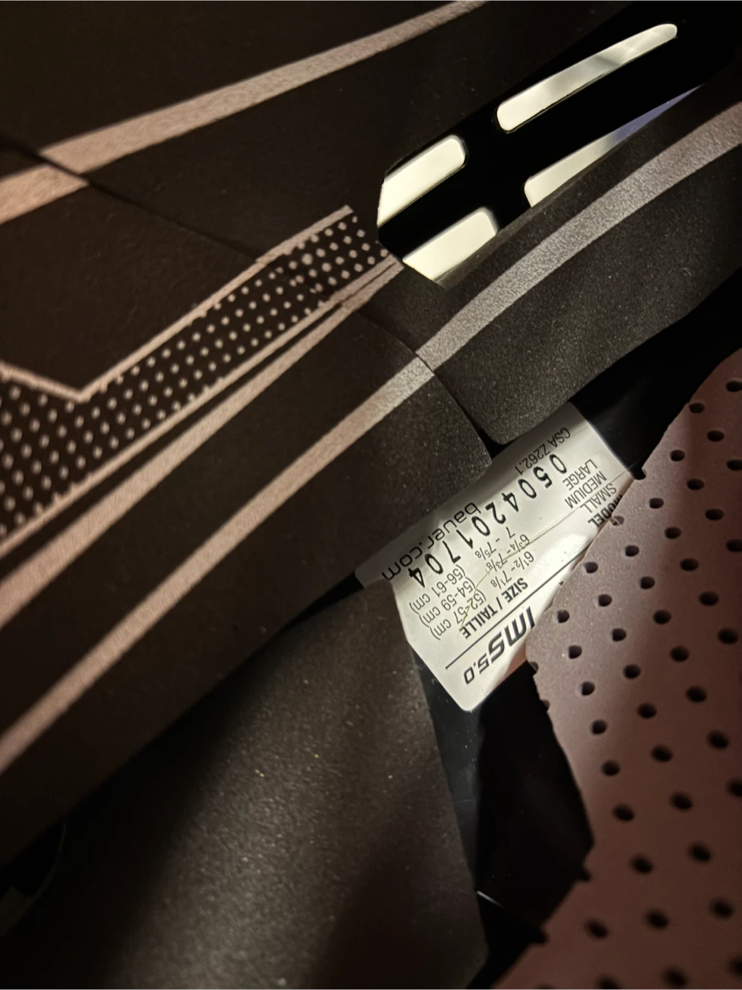 Bauer IMS 5.0 S Hockey Helmet with Cage - photo 4