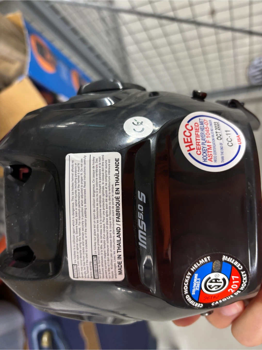 Bauer IMS 5.0 S Hockey Helmet with Cage - photo 5