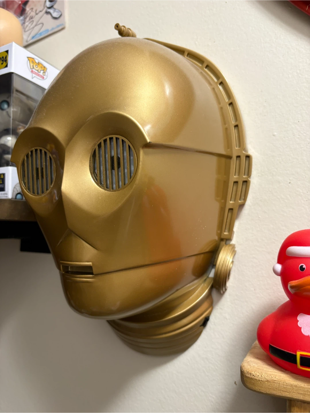Wall mount C3-PO light up head - photo 2