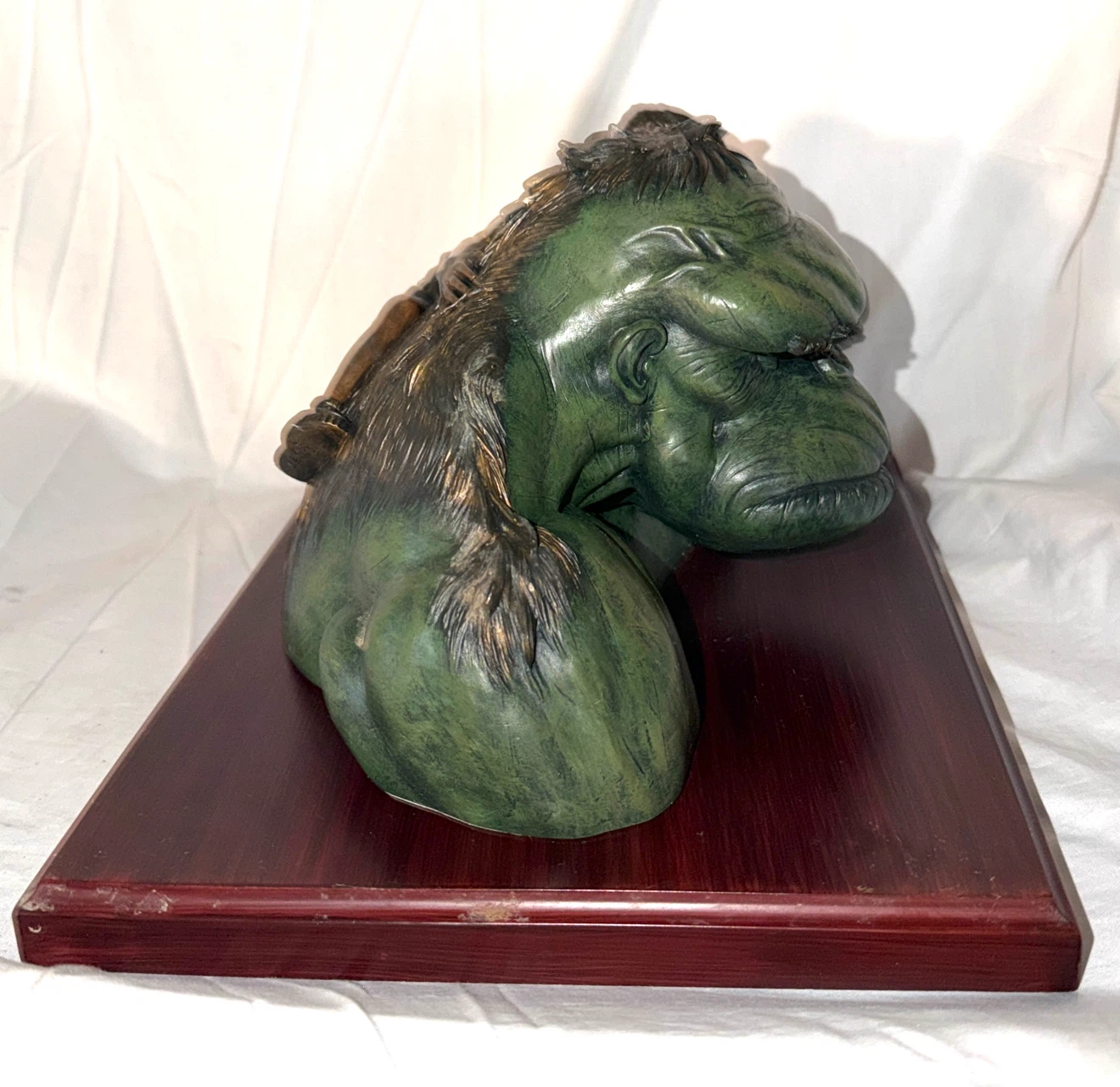 Earth X Incredible Hulk & Banner Bronze Statue - photo 4
