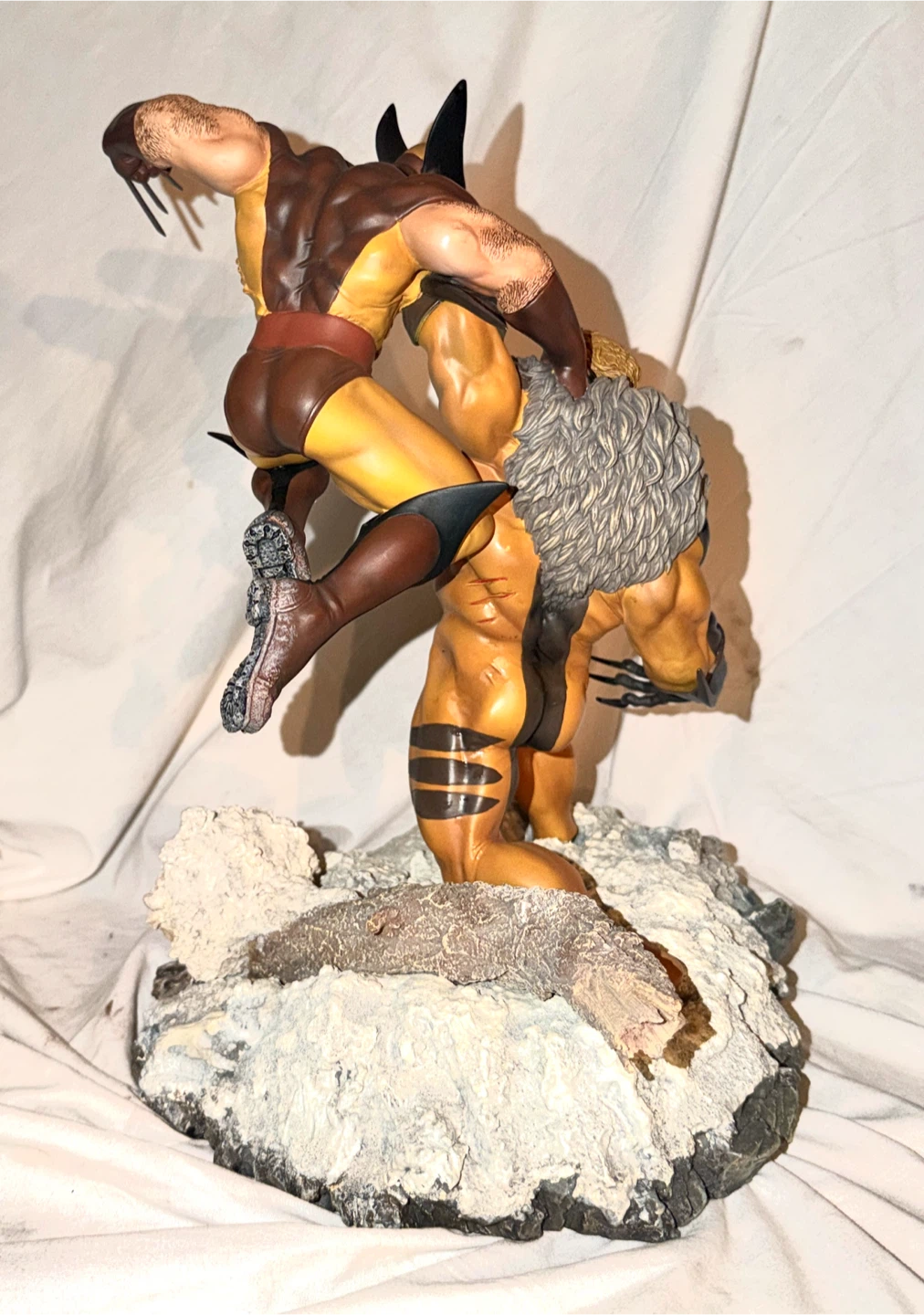 Sideshow Marvel X-Men Wolverine vs Sabretooh Diorama - photo 5