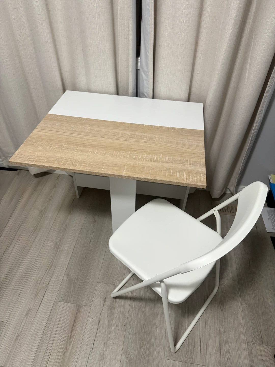 Convertible Folding Dining Table (1 chair included)
