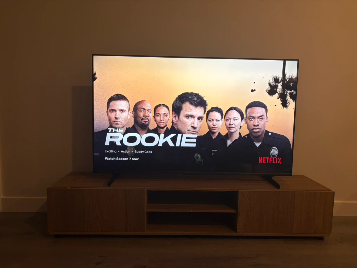 Modern Wood TV Stand