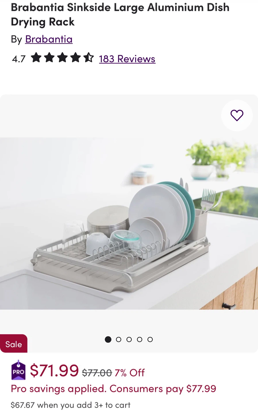 Modern Dish Rack