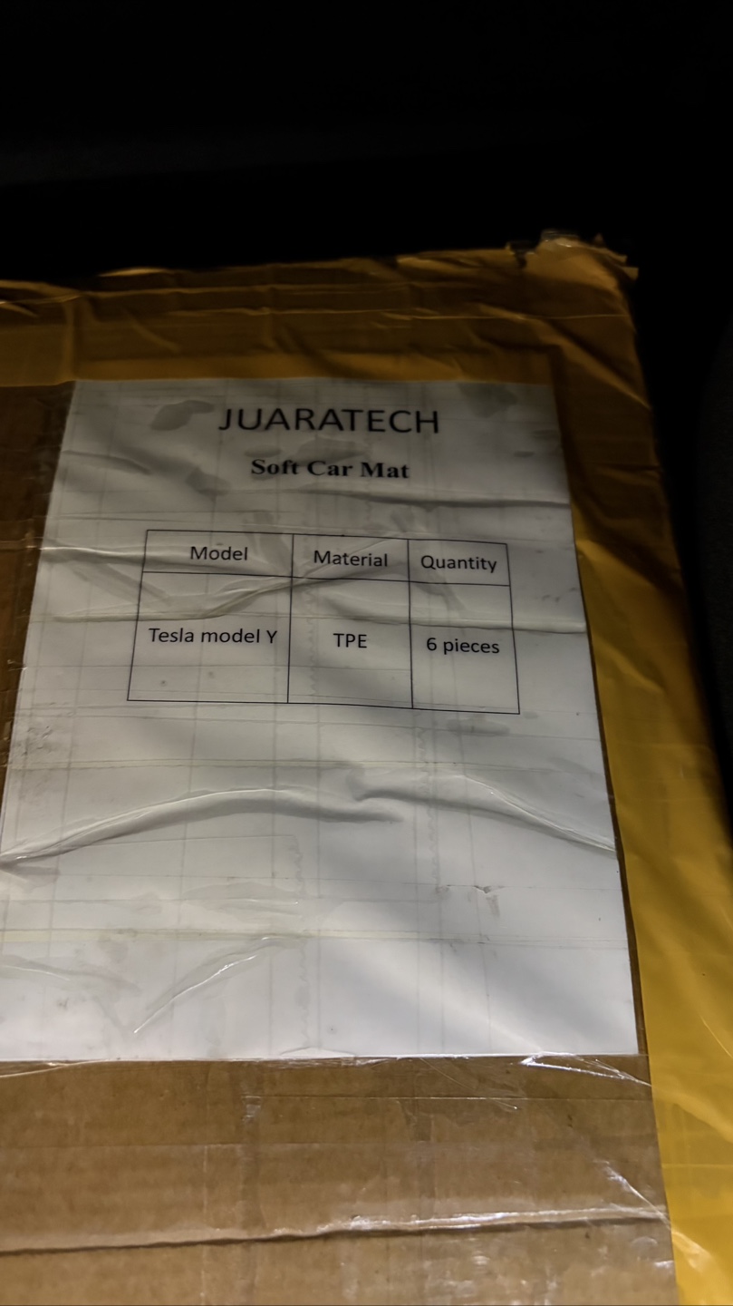 Juaratech Tesla Model Y Soft Car Mats - photo 4