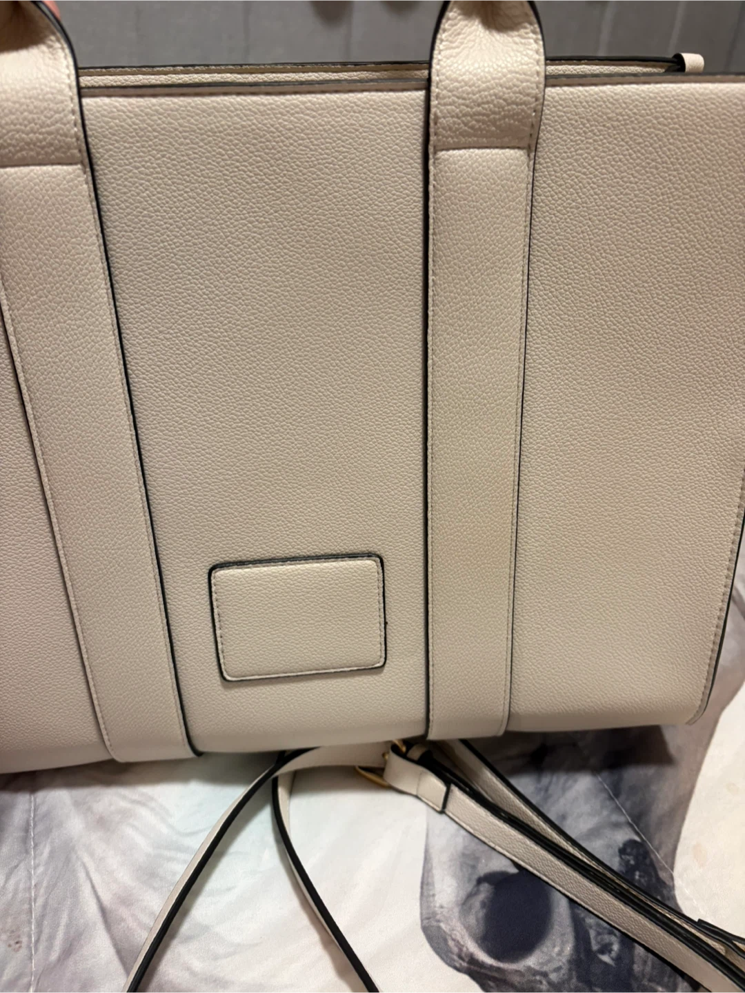 Cream Tote Bag and Matching Wallet Set - photo 5