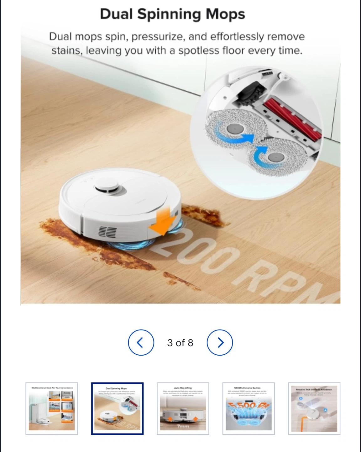 Roborock QX Revo Robot Vacuum and Mop - photo 3