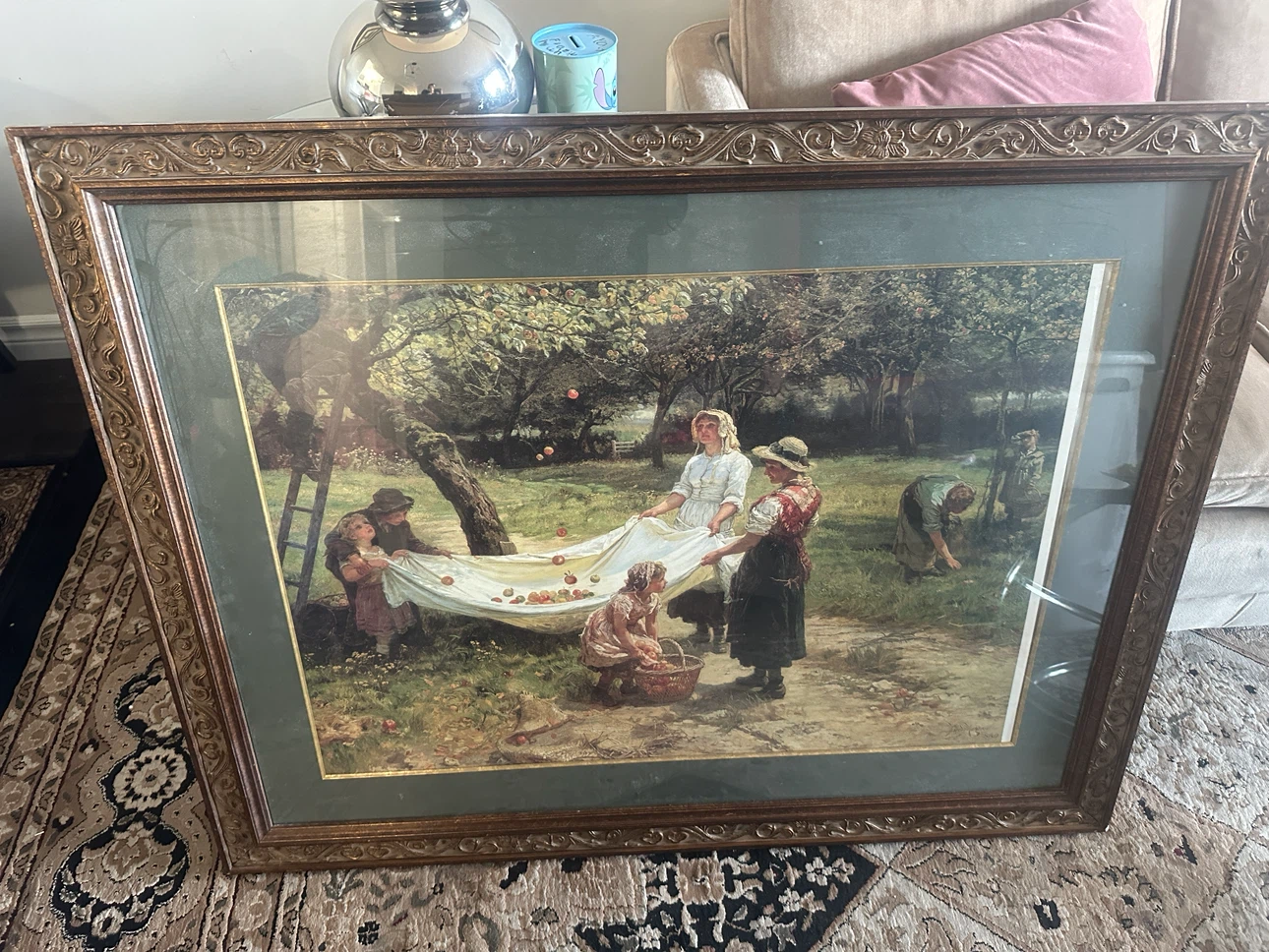 Fred Morgan Apple Harvest Framed Print