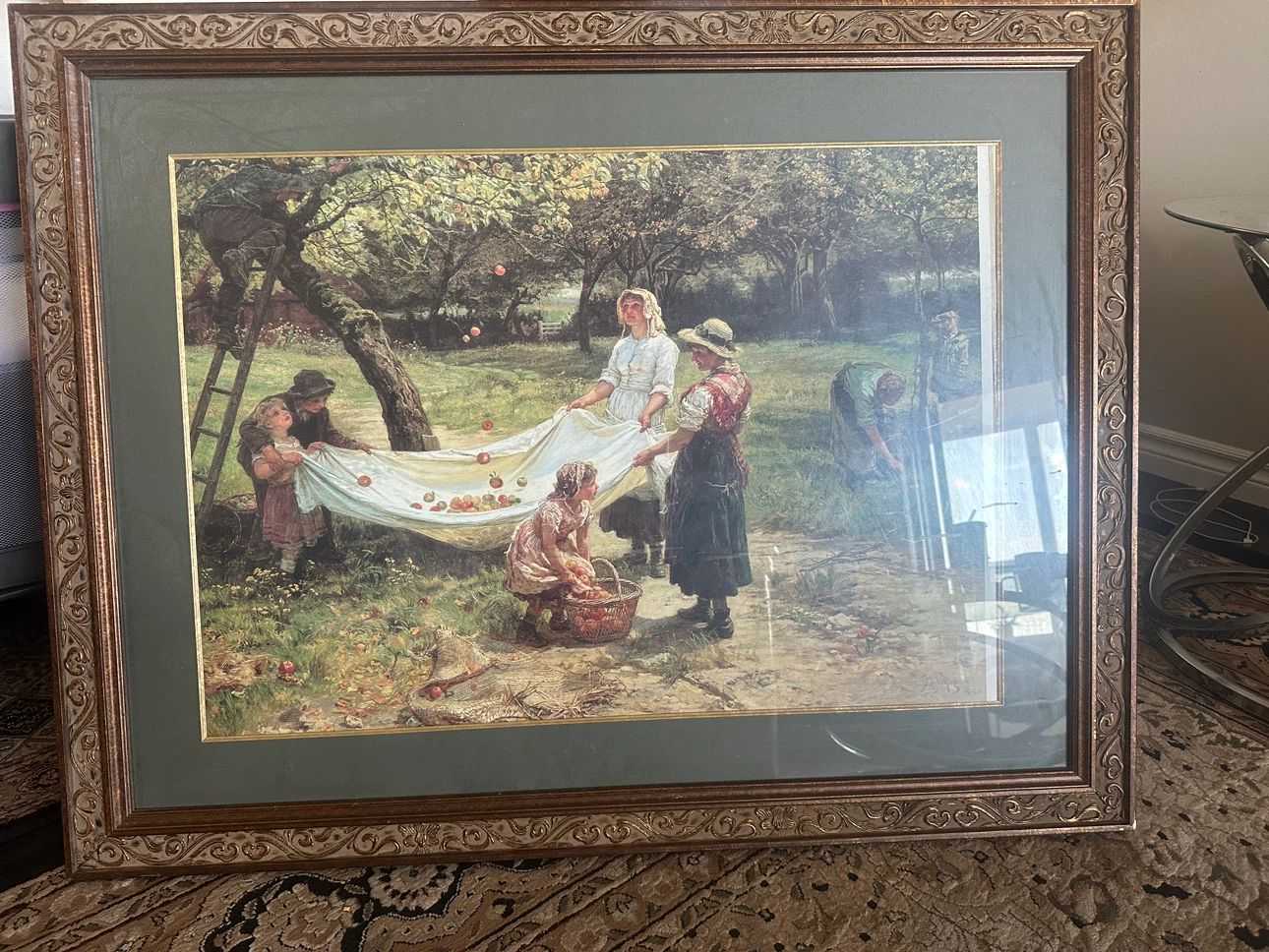 Fred Morgan Apple Harvest Framed Print - photo 2