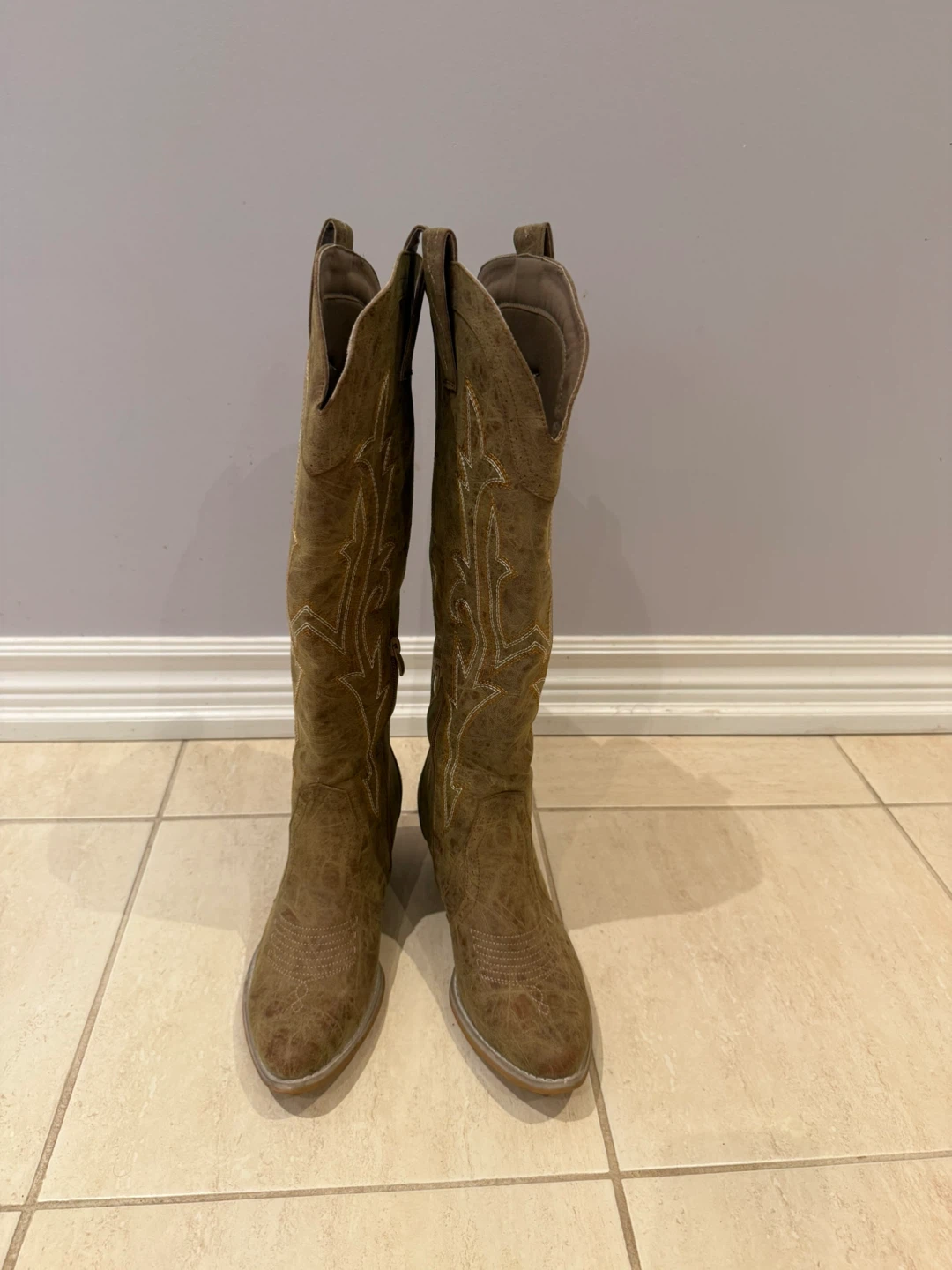 Tan Western Cowgirl Boots - photo 2