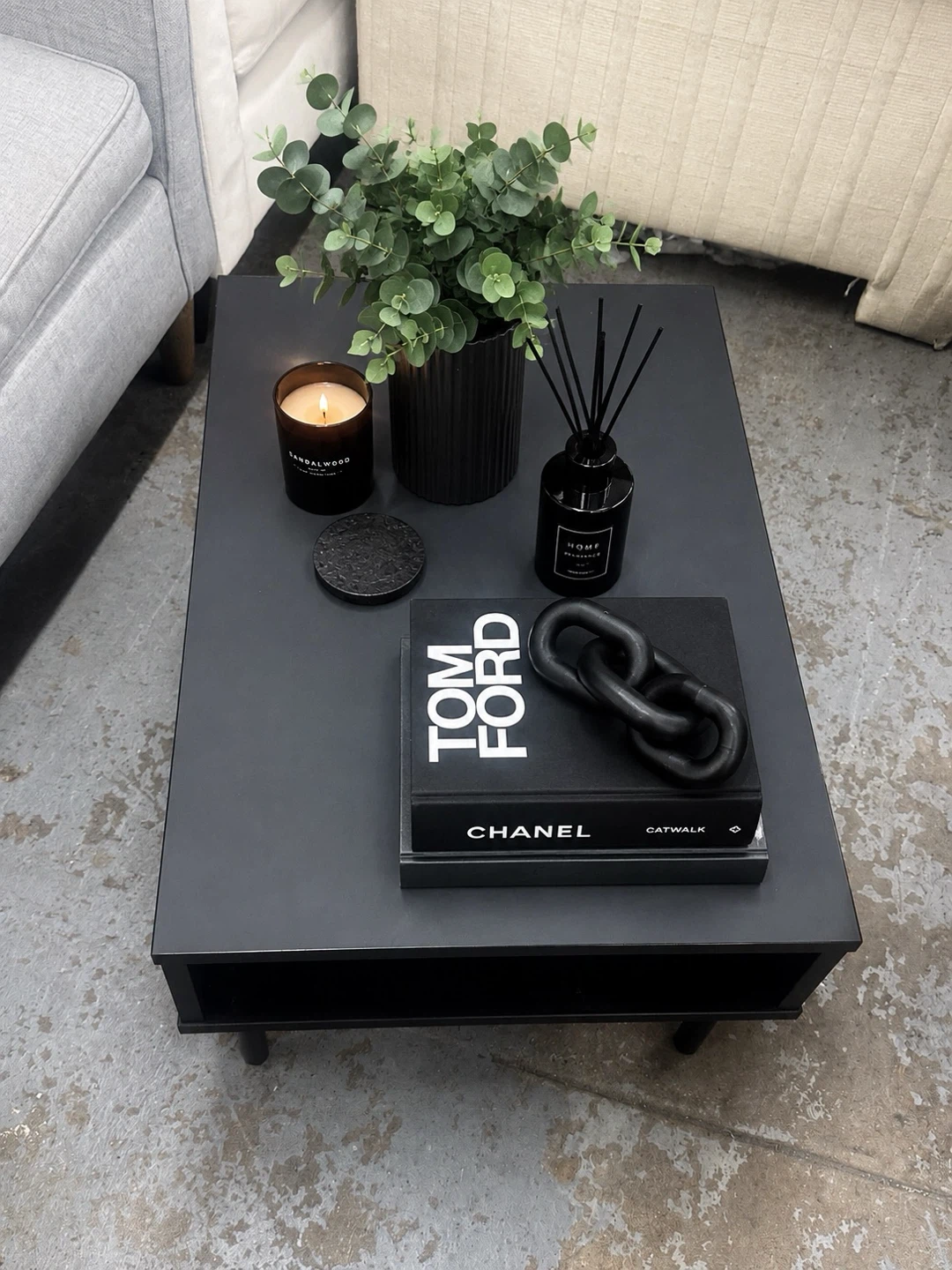Black Coffee Table