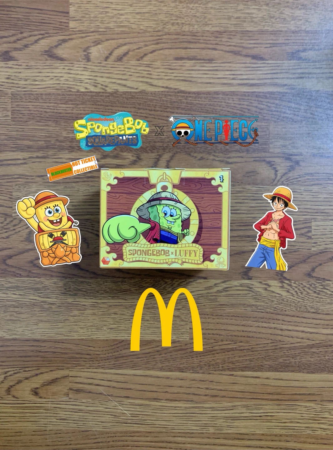 McDonald’s | SpongeBob… Happy Meal Toy (SpongeBob… x Luffy)