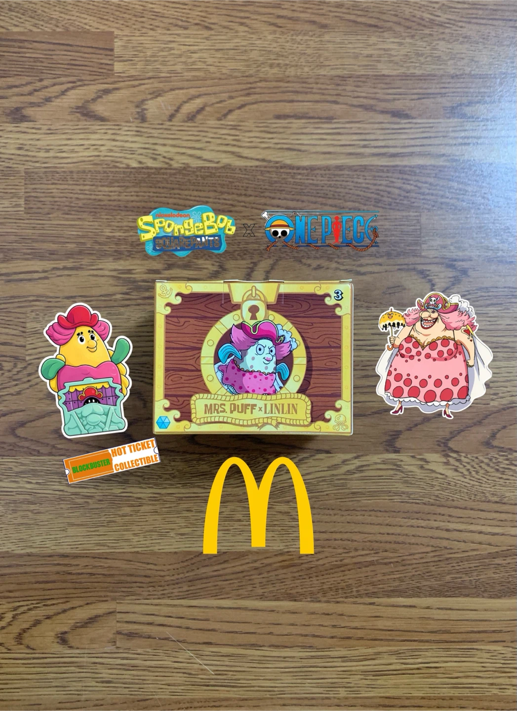 McDonald’s | SpongeBob… Happy Meal Toy (Mrs. Puff x Linlin)