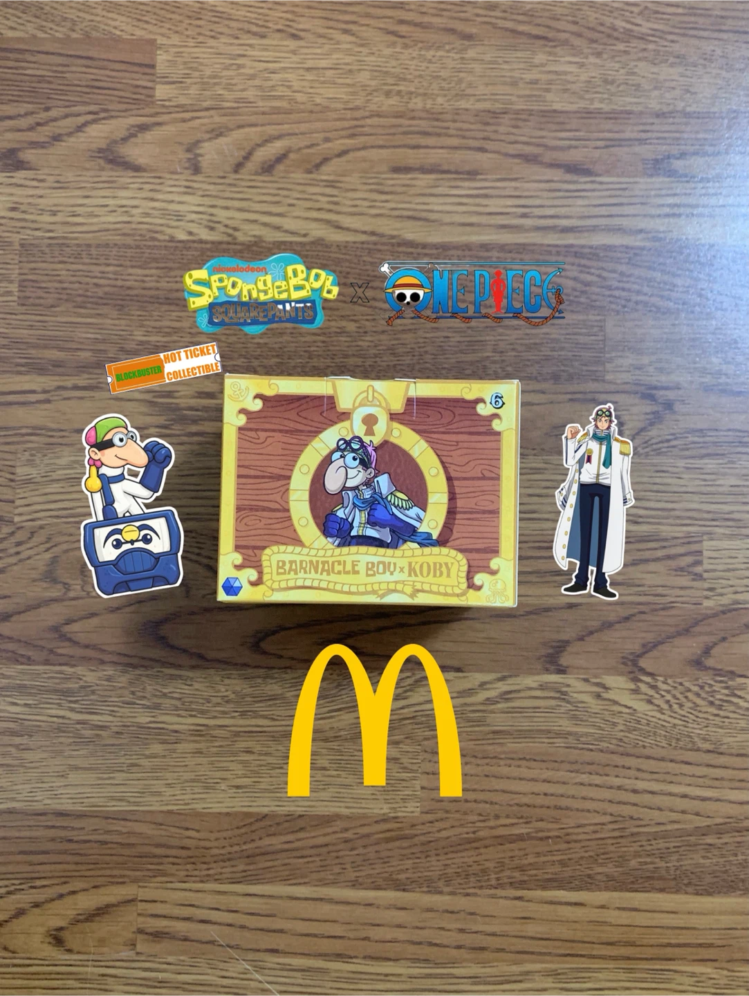 McDonald’s | SpongeBob… Happy Meal Toy (Barnacle Boy x Koby)