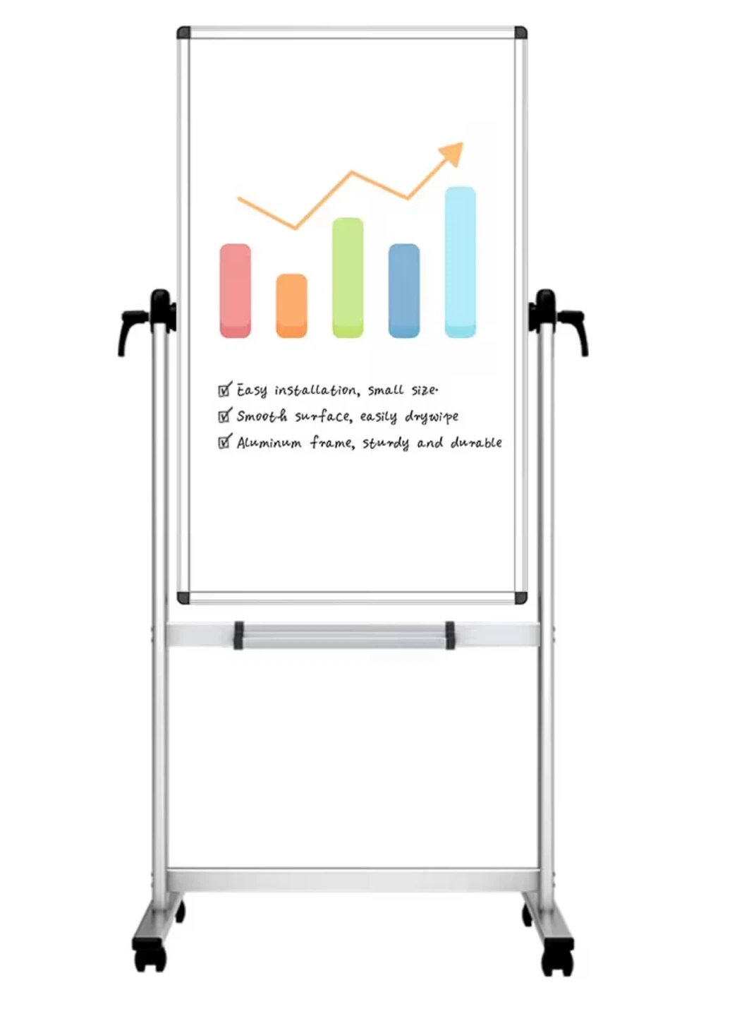 Whiteboard with Stand and Casters