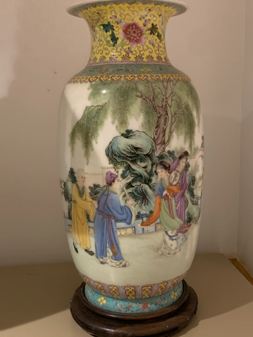 Vintage Chinese Porcelain Vase
