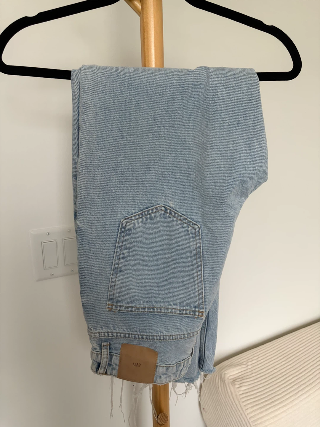 Zara straight jeans