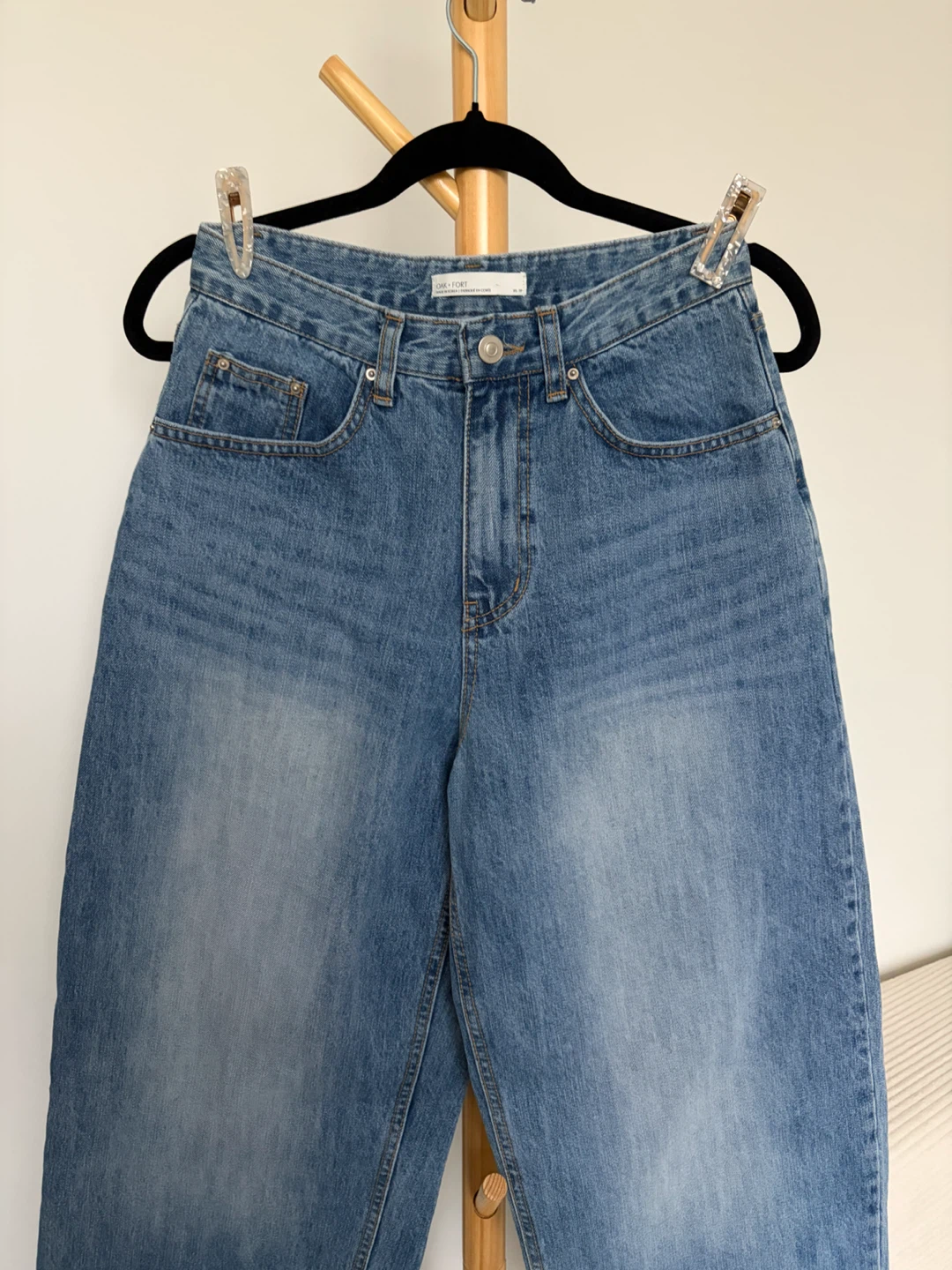 Oak+Fort FADED BARREL JEAN - photo 3