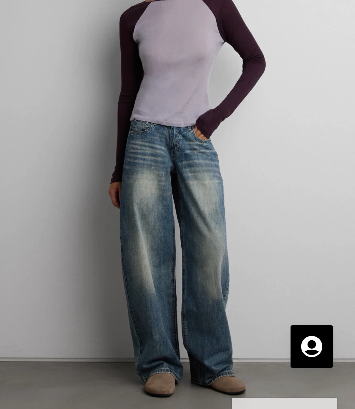 Oak+Fort FADED BARREL JEAN - photo 5