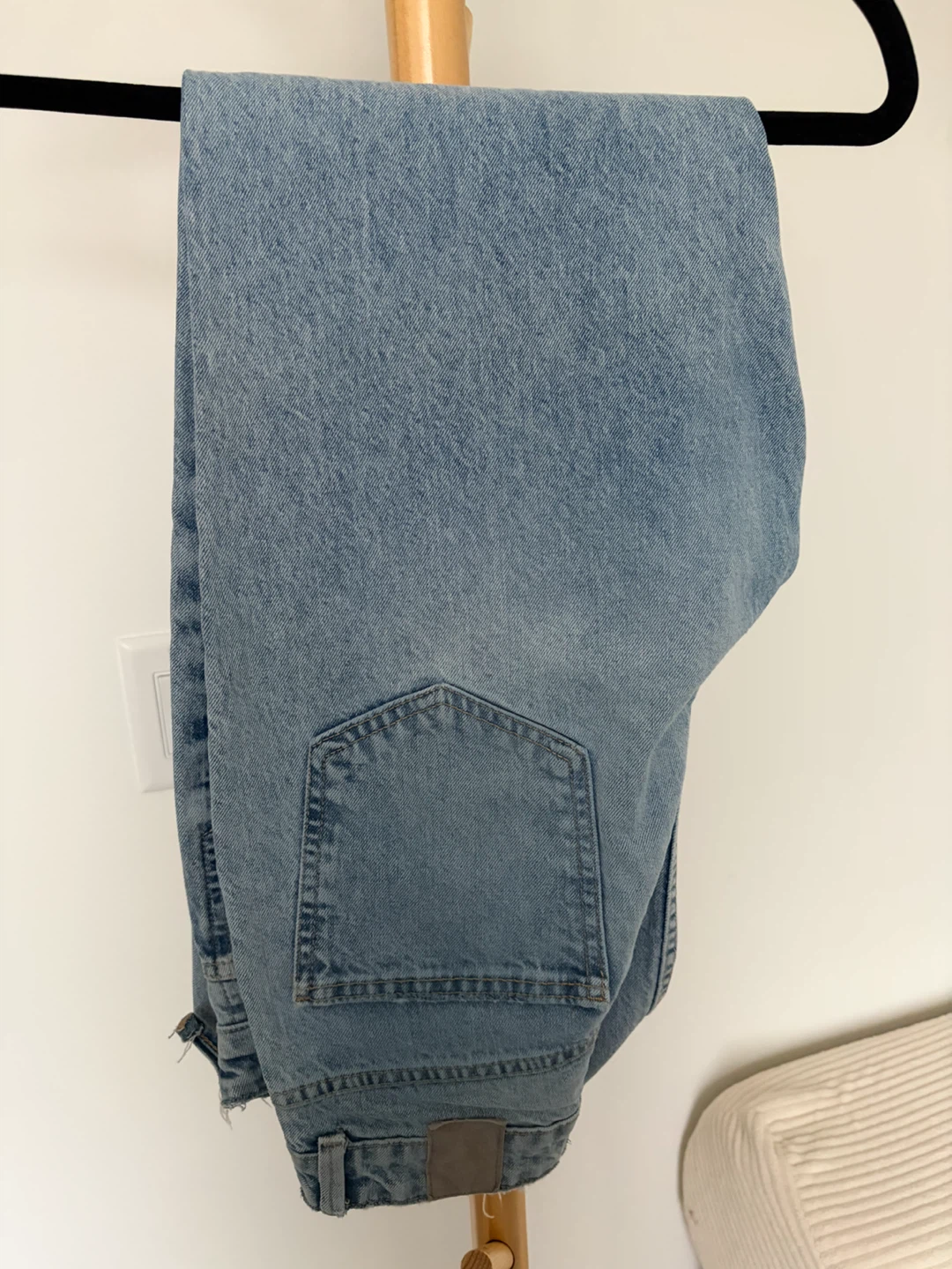 Zara straight jeans