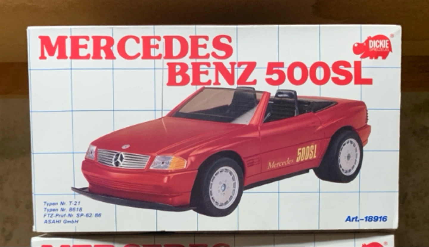 Mercedes Benz 500SL Toy Cars
