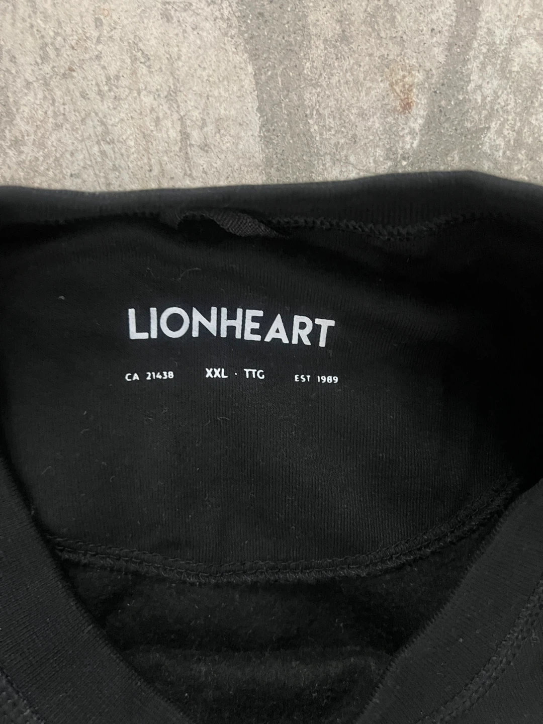 Capilano University Lionheart Crewneck - Black - photo 2