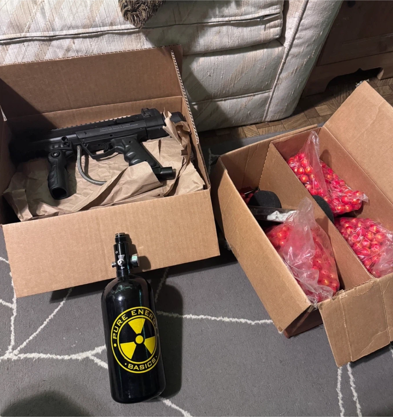 Tippmann Paintball Marker and Accessories Bundle
